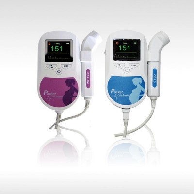 Color Display pocket portable Fetal Doppler(CE & FDA)