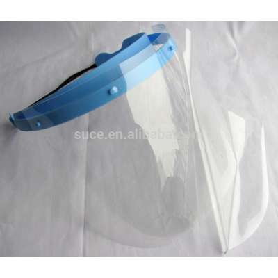 CE 10pcs/box Dental anti-fog protection face shield with frame